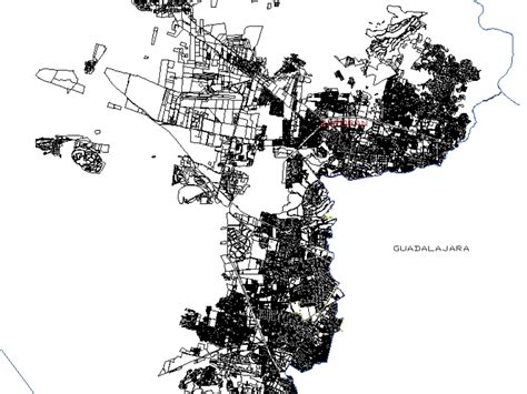 Mapa De Layout Urbano Zapopan Jalisco 141 Mb Bibliocad