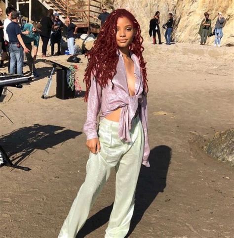 Halle and her sister started off their singing career with. Halle Bailey Is The Shit - That's Normal