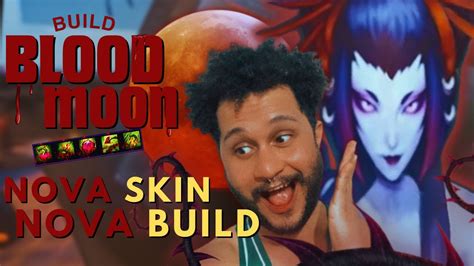 Zyra Blood Moon Nova build novos itens 2024 É OP League