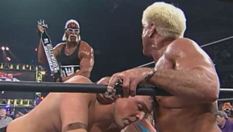 Eric Bischoff Recalls Hulk Hogan Whipping David Flair At Souled Out 99