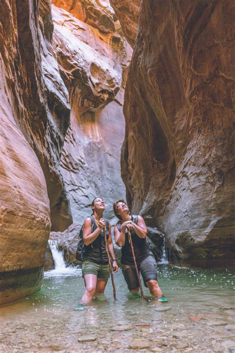 Hiking The Narrows Zion National Park