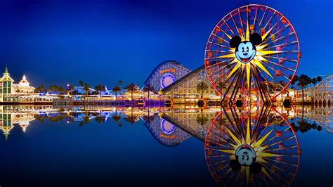 Disneyland Ferris Wheel Disneyland California Adventure Land Ferris