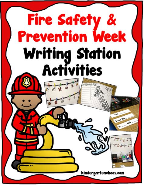 Fire Safety And Prevention Week Activities Welcome To Kindergarten