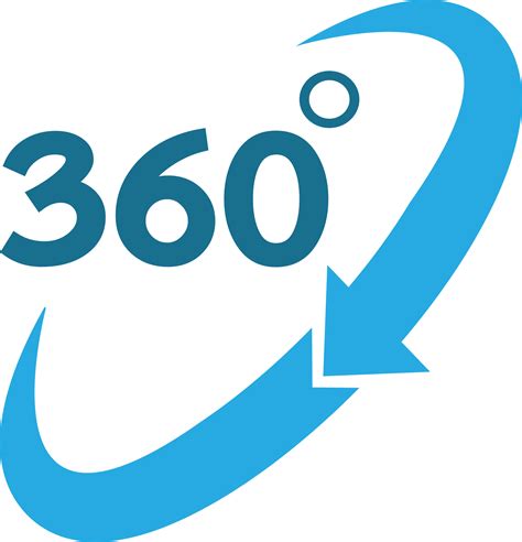 Simple 360 Degree Icon Sign Design 9385839 Png