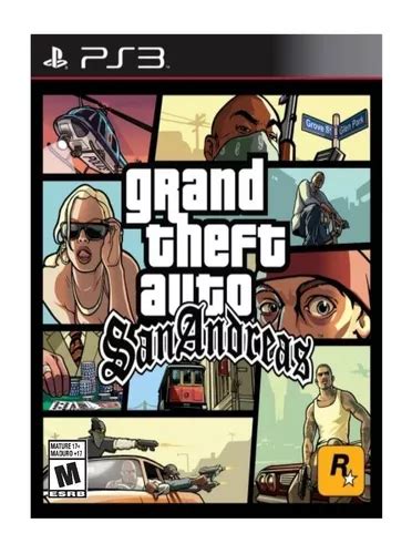 Grand Theft Auto San Andreas Standard Edition Rockstar Games Ps3