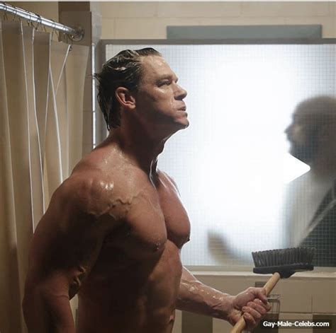 John Cena Shirtless Shower Scene In Playing With Fire The Men Men