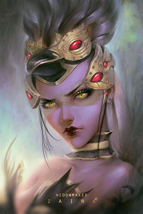 Widowmaker By Z A I N A On Deviantart Overwatch Fan Art Overwatch