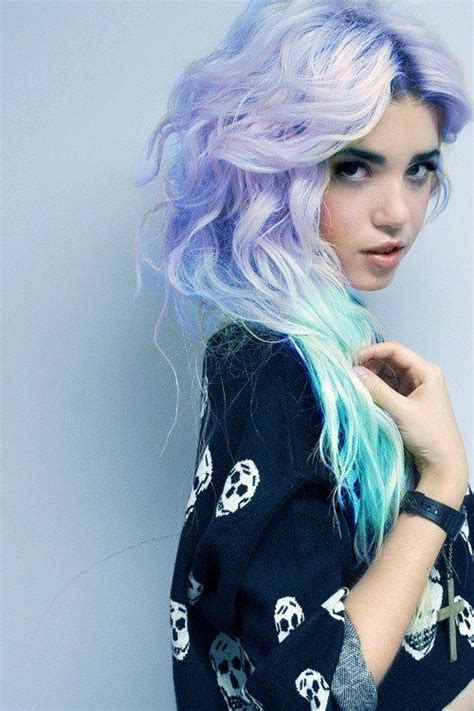 Daily Hair Spotting Lavender And Teal Ombre Strayhair