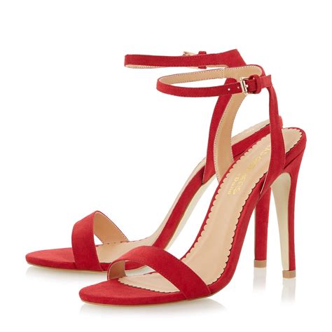Strappy Heels Red Strappy Heels