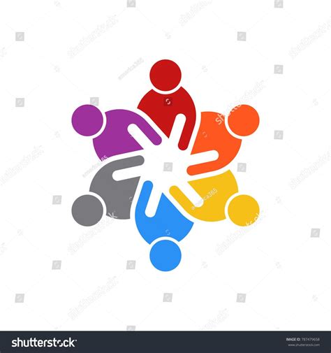 business-people-meeting-of-six-people-logo-vector-team-people-business-teamwork-group