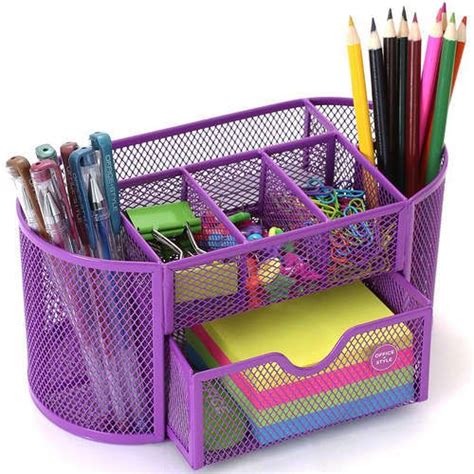 20 Cute Purple Office Supplies Youll Love Materiais Escolares