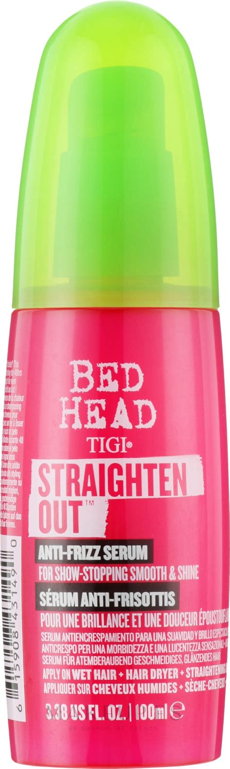 Tigi Bed Head Straighten Out Anti Frizz Serum S Rum