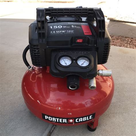 Porter Cable 6 Gal 150 Psi Portable Electric Air Compressor For Sale