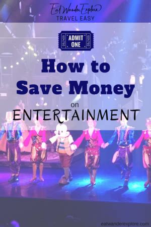 Travel Easy - How to Save Money on Entertainment | Budget ...