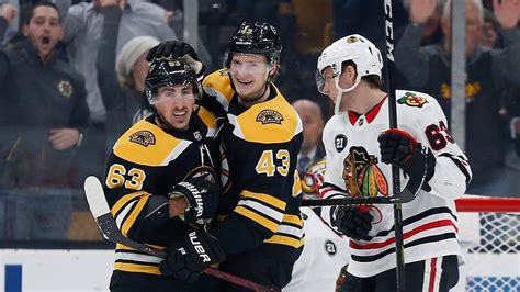 3 Takeaways From The Bruins 6 3 Win Over The Blackhawks
