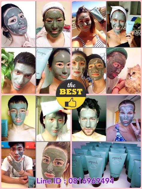 The Collage Of Pictures Shows People With Facial Masks