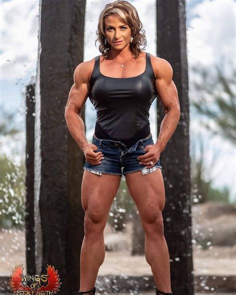 Modern Day Muscle Goddesses On Instagram “female Bodybuilder Theresa Ivancik Will We See This