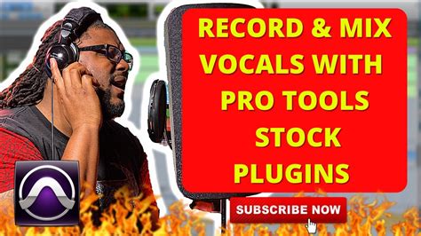 How To Record And Mix Vocals With Pro Tools Stock Plugins Youtube