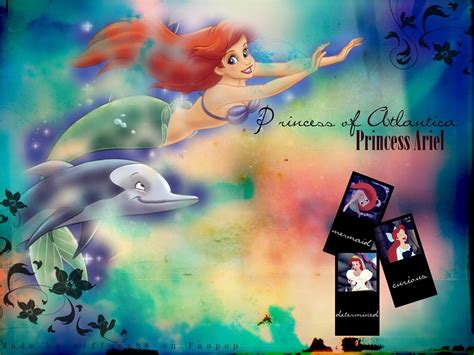 Princess Ariel The Little Mermaid Wallpaper 14425018 Fanpop