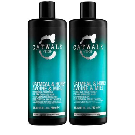 Tigi Catwalk Oatmeal Honey Shampoo 750ml Conditioner 750ml Hair Gallery