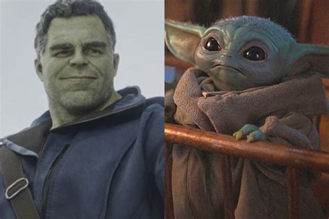 Baby Yoda Y El Hulk Inteligente Están Nominados Como Mejor Efecto