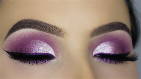 top easy purple eye makeup tutorial terbaru hitsmakeup