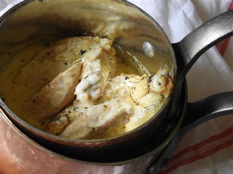 Suprêmes de poulet à la crème
