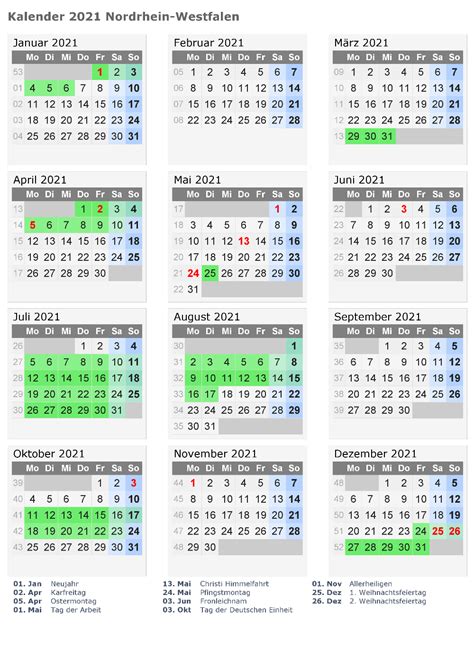 Druckbare leer winterferien 2021 nrw kalender zum ausdrucken in pdf. Druckbare Leer Sommerferien 2021 NRW Kalender Zum Ausdrucken | The Beste Kalender