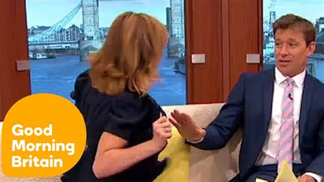 Kate Garraway Flashes Ben And Susanna Good Morning Britain Youtube