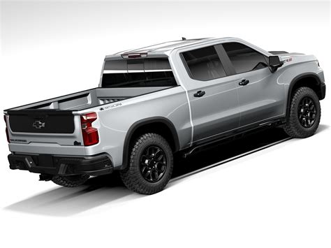 Chevrolet Silverado Zr2 Bison 2023 3d Model Cgtrader