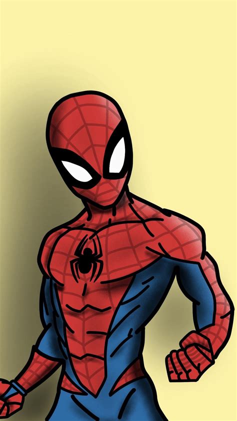 2160x3840 Spiderman Cartoonic Art Sony Xperia Xxzz5 Premium Hd 4k
