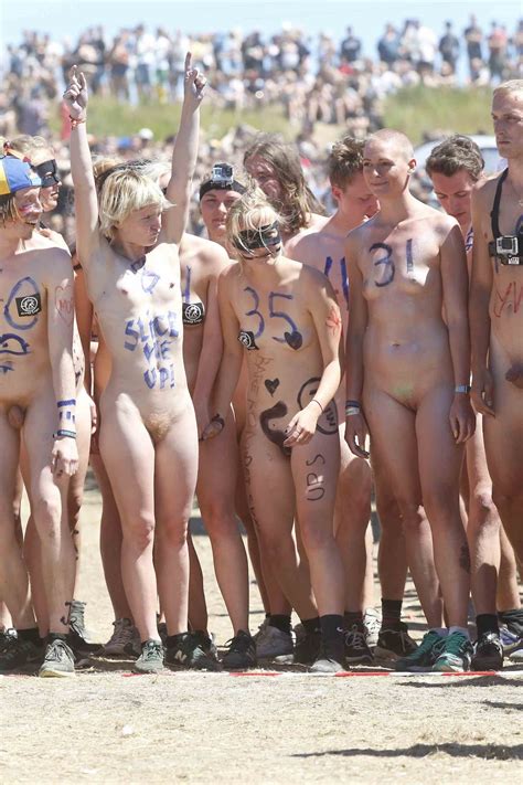 PUBLIC NUDITY PROJECT Roskilde Festival 2015 Denmark