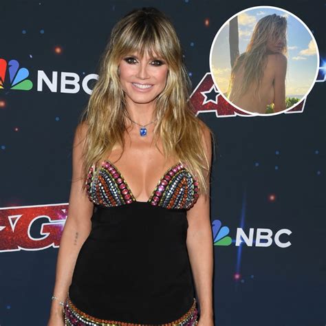 Heidi Klum Reveals Strategic Reason She Goes Topless And Naked Why Shes Super Comfortable