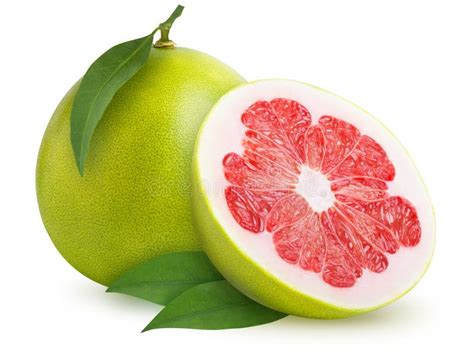 Pomelo Citrus Fruit Isolated Stock Photo Image Of Object Fresh