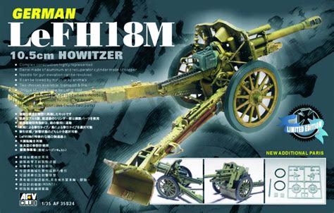 Af35s24 German Lefh18m 105cm Howitzer Afv Club Aandc Creation Hong Kong
