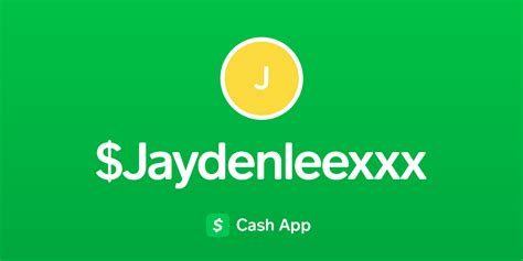 Pay Jaydenleexxx On Cash App