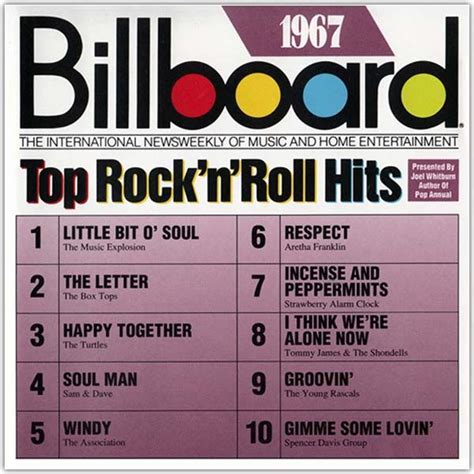 1967 Top 10 Billboard Hits Billboard Music Charts