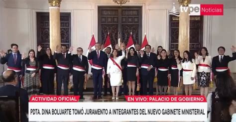 Estos son los ministros de Dina Boluarte Tu Diario Huánuco
