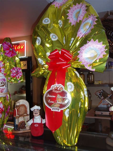 Giant Italian Chocolate Easter Egg