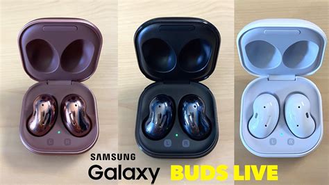 Samsung Galaxy Buds Live All Colors Comparison Which One Is The Best