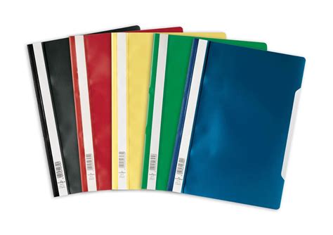 Durable 252300 Clear View Folder Report File A4 Pp Assorted Colours