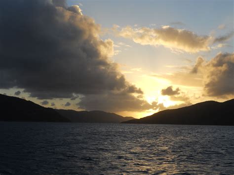 British Virgin Islands At Sunset Sunset Favorite Places British