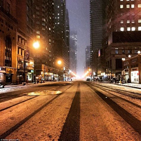 Empty New York City Streets At Night Bhe