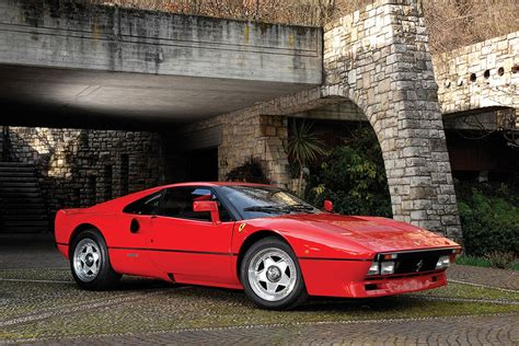 Ferrari 288 Gto Red Vintage Retro Car Poster My Hot Posters