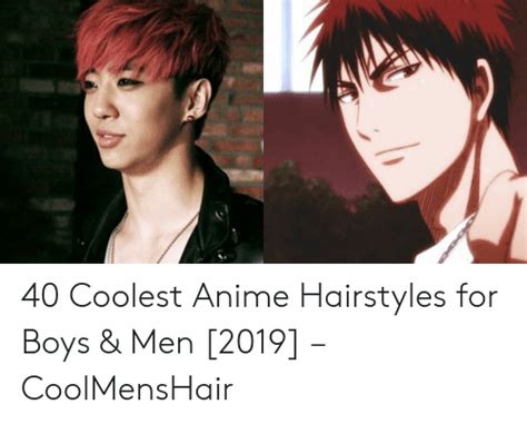 40 Coolest Anime Hairstyles For Boys And Men 2019 Coolmenshair Anime