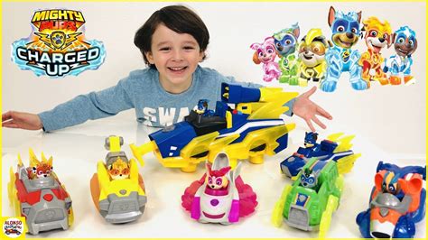 Paw Patrol Mighty Pups Charged Up New Toys Youtube
