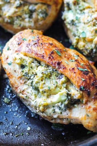 Juicy chicken stuffed with our rich and delicious broccoli and cheese casserole, served over rice, is a solid mealtime solution. Broccoli and Cheese Stuffed Chicken Breast - Easy Chicken ...