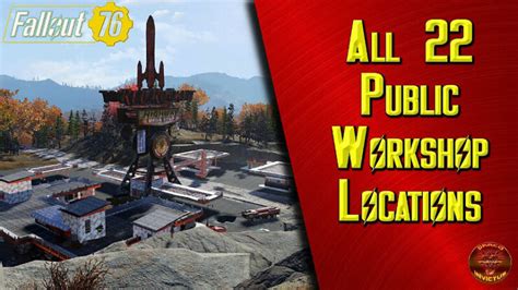Fallout 76 All Workshop Locations Resource Yields Guide