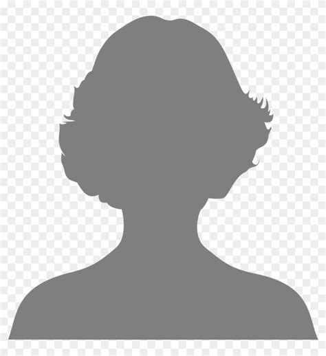 Download Blank Facebook Profile Pic Female Portrait Silhouette Clipart Png Download Pikpng