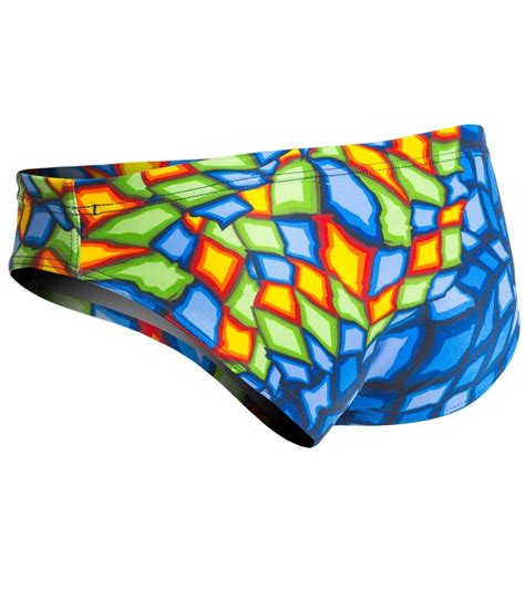 Turbo Mens Crystal Water Polo Brief Multi At